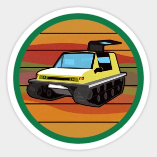 Snowmobile Sticker